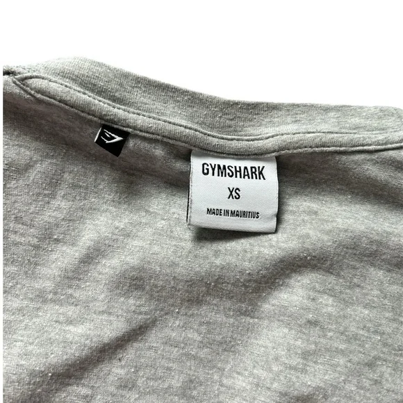 Gymshark Fraction Crop Top Workout Shirt XS - Picture 3 of 7